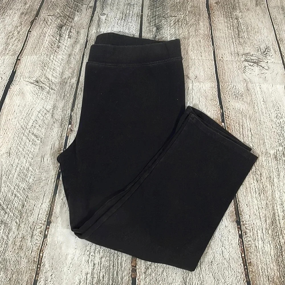 Women’s Nordstrom black Capri leggings Large